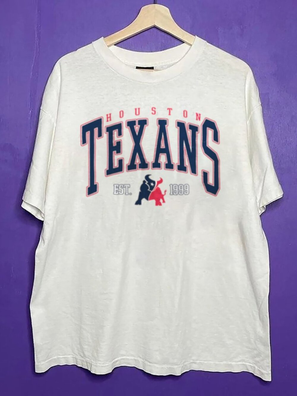 1999 Vintage Houston Texans Shirt, Retro NFL Houston Texans Football Shirt Tee